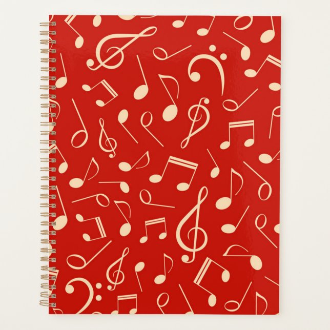 Agenda Padrão de música (Frente)