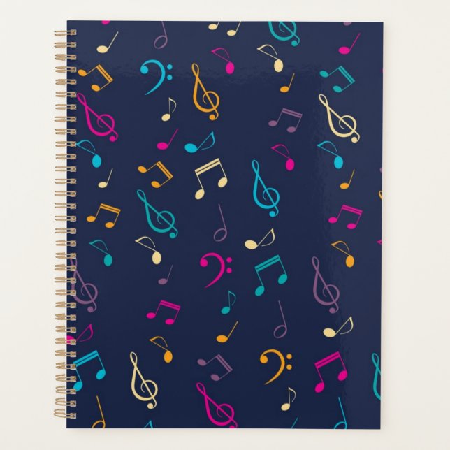 Agenda Padrão de música (Frente)