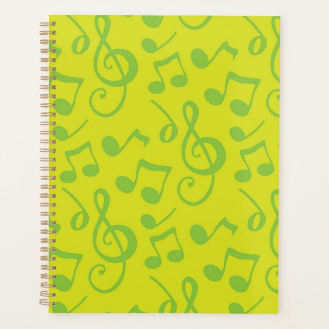 Agenda Padrão de música (Frente)