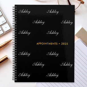 Agenda Padrão de Nome de Script Elegante Personalizado