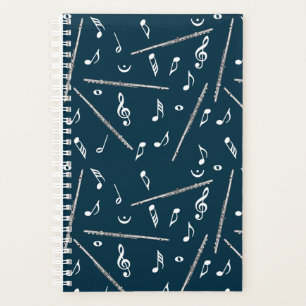 Agenda Padrão de Nota de Música Flute