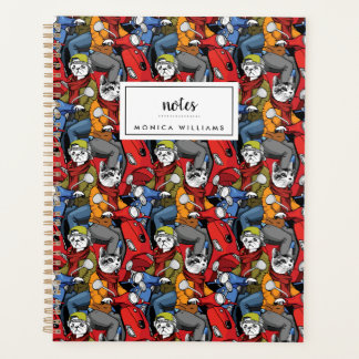 Agenda Padrão de Patinete de gatos e cães | Adicione seu 