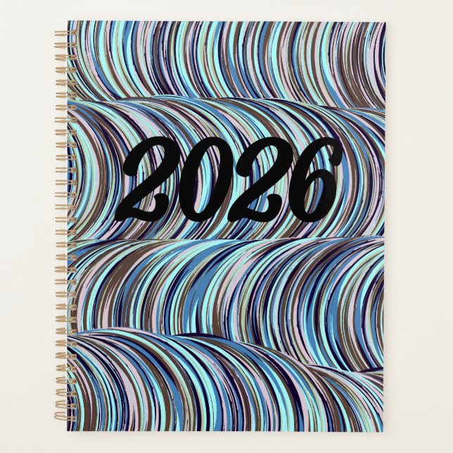 Agenda Padrão de Redemoinhos de 2026 (Frente)