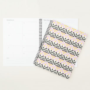 Agenda Padrão de triângulo de Azulejos geométricos modern