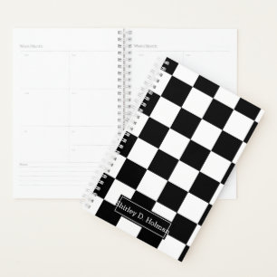 Agenda Padrão de Verificação Preto e Branco