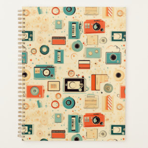 Agenda Padrão do livro de páginas do Vintage