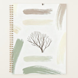 Agenda Padrão Estético de Inverno Minimalista Aconchegant