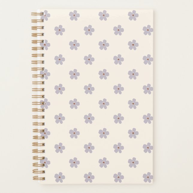 Agenda Padrão Floral (Frente)