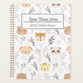 Agenda Padrão Floral, Buquê de Flores Coloridas