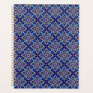 Agenda Padrão Floral na moda Boho Chic