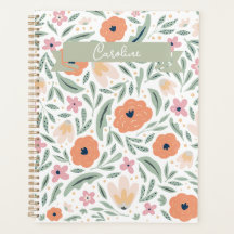 Padrão Floral Pastel Primavera