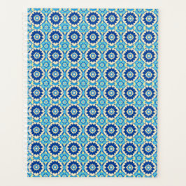 Agenda Padrão Floral Vibrant Boho Chic