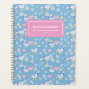 Agenda Padrão Geese do País Vintage Personalizado