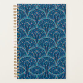 Agenda Padrão geométrico Art Deco repetitivo