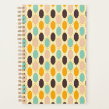 Padrão geométrico vibrante com fileiras de s octog