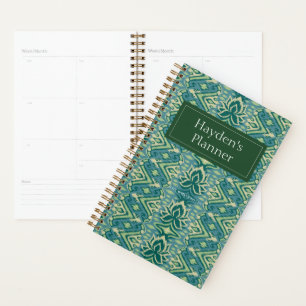 Agenda Padrão Lotus Ikat - O Lotus Branco