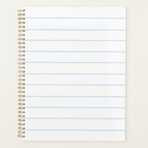 Padrão mínimo azul claro e branco listrado