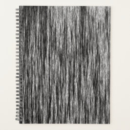 Agenda Padrão moderno de abstrato preto e branco