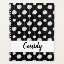 Padrão Pom Do Cheerleader Preto