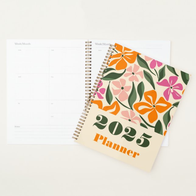 Agenda Padrão retrofloral (Exibição)
