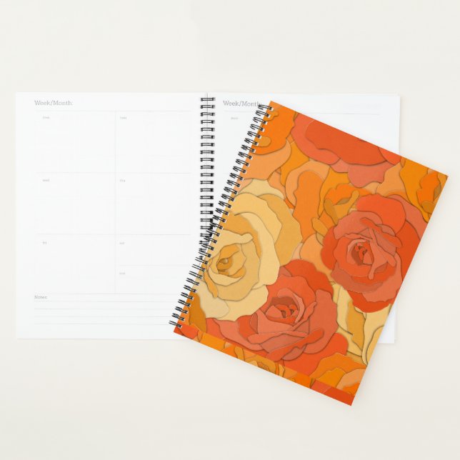 Agenda Padrão rosa 3D (Exibição)