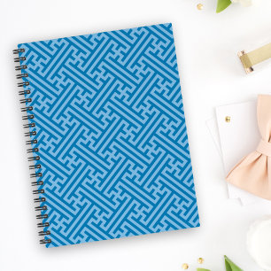 Agenda Padrão Sayagata, japonês, azul e azul-bebê