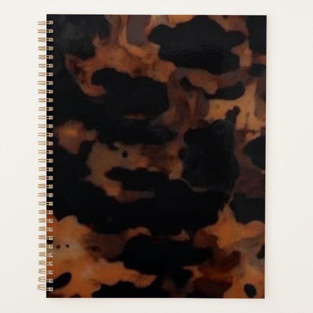 Agenda Padrão TortoisésInferno Invisível, Chic TortoiseSh (Frente)