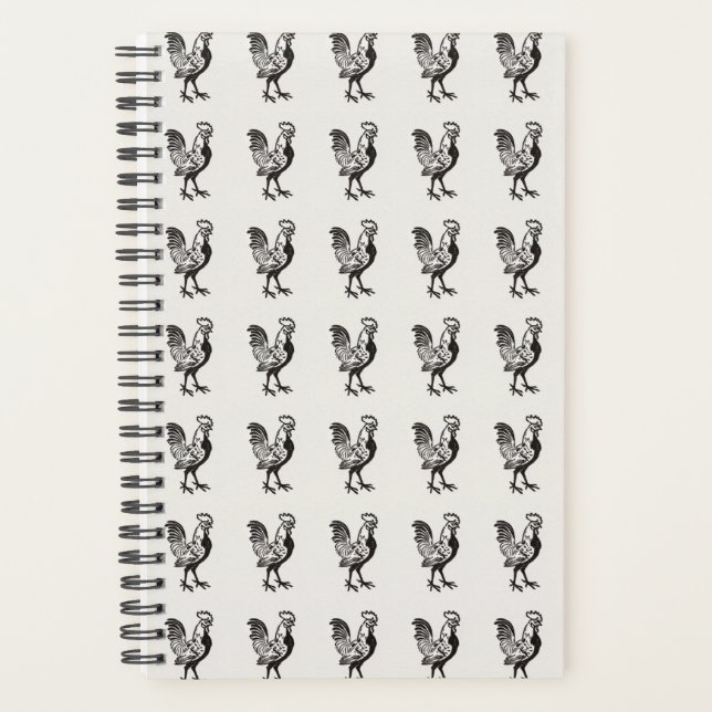 Agenda Padrões de galo por Julie de Graag 2022 (Frente)