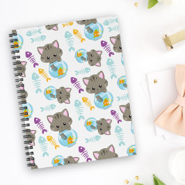 Agenda Padrões De Gatos, Gatos Cutes, Gatinhos, Peixes