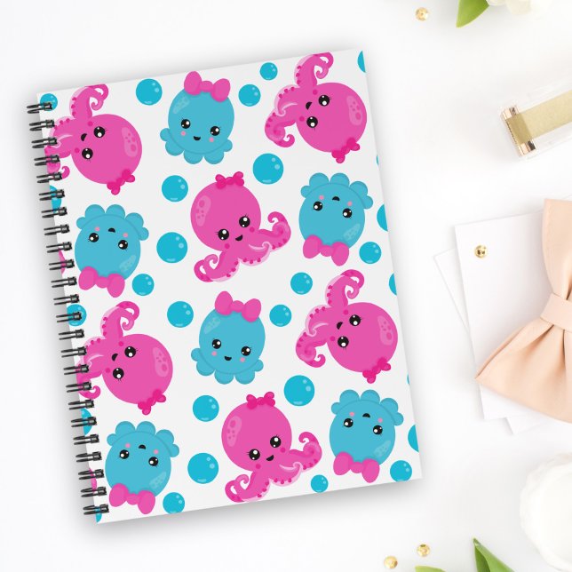 Agenda Padrões de Octopus, Octopus Cute, Animais do Mar (Criador carregado)