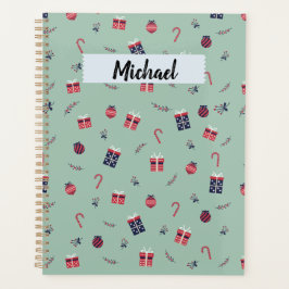 Agenda Padrões de ornamentos de Natal Bonito