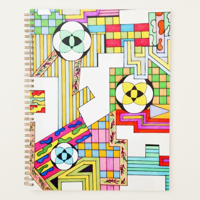 Agenda Padrões Geométricos (Frente)