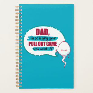 Agenda Pai, estou tão feliz que seu jogo foi fraco