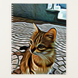 Agenda Painting Linda Cat