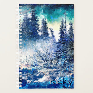 Agenda Paisagem Artista Personalizada da Montanha do Inve