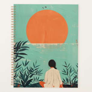 Agenda Paisagem Boho Abstrato (22)