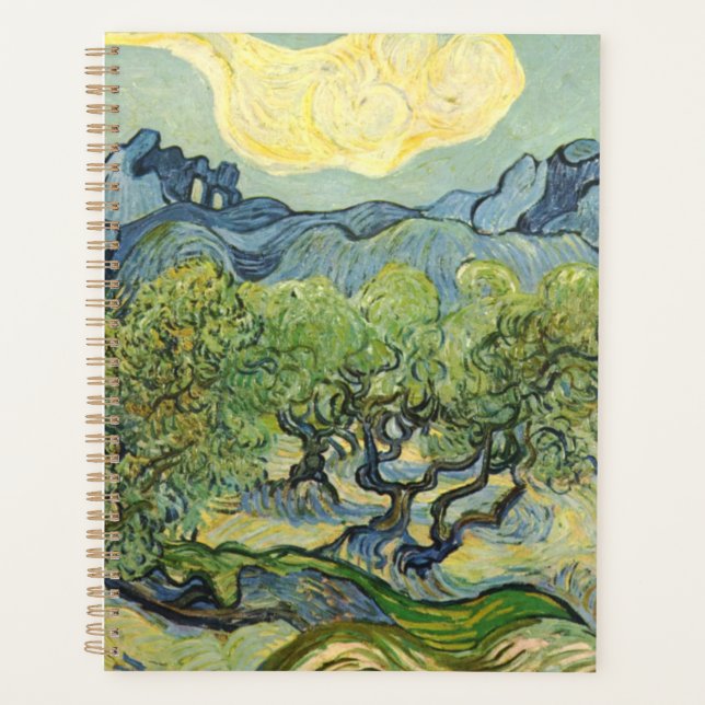 Agenda Paisagem com Olive Vincent Willem van Gogh (Frente)