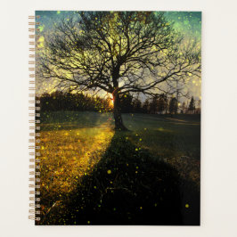 Agenda Paisagem com sonhos de vagalumes mágicos