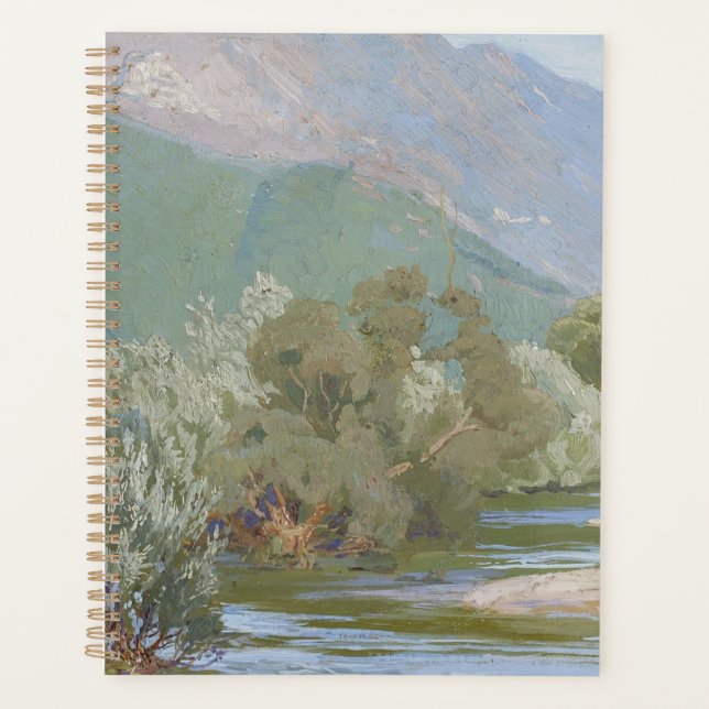 Agenda Paisagem de Arte Nouveau Respiradora do Rio Aniene (Frente)