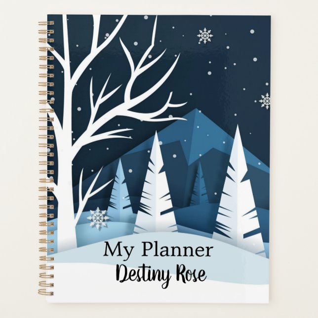 Agenda Paisagem de inverno (Frente)
