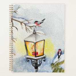 Agenda Paisagem de inverno de Natal