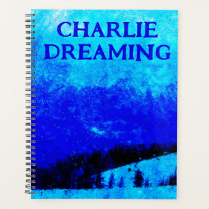 Agenda Paisagem de inverno Personalizada