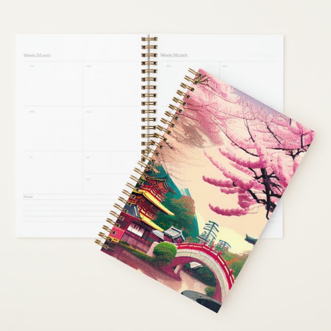 Agenda Paisagem japonesa (Exibição)