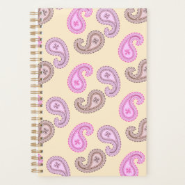Agenda Paisley Pattern Boho Small Size Planner