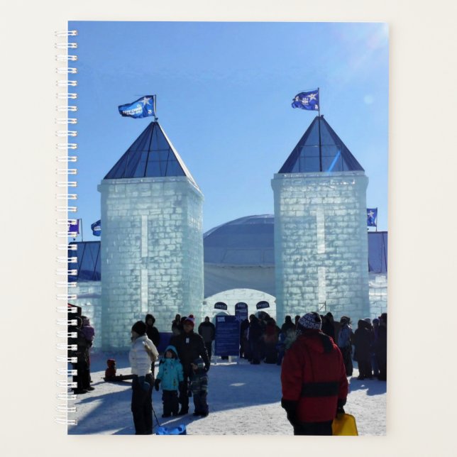 Agenda Palácio de Gelo no Carnaval de Quebec, Canadá (Frente)