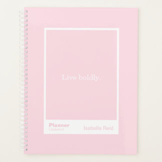 Agenda Pale Pink Block Quote | Fully Customizable