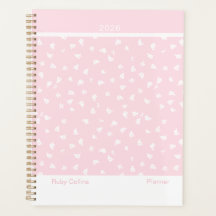 Pale Rosa Feminino Minimalista Floral Grande