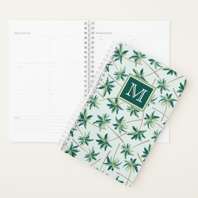 Agenda Palm Foxtail Tropical | Adicione a sua versão inic (Exibição)