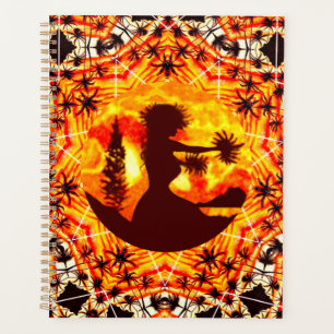 Agenda Palmas de Hula Sunset Havaiano
