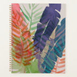 Agenda Palmas Elétricas<br><div class="desc">Palmas Elétricas I de Jennifer Paxton Parker. Folhas de palma em várias cores e estilos são pintadas em um estilo semelhante a aquarela. | 133070GG</div>